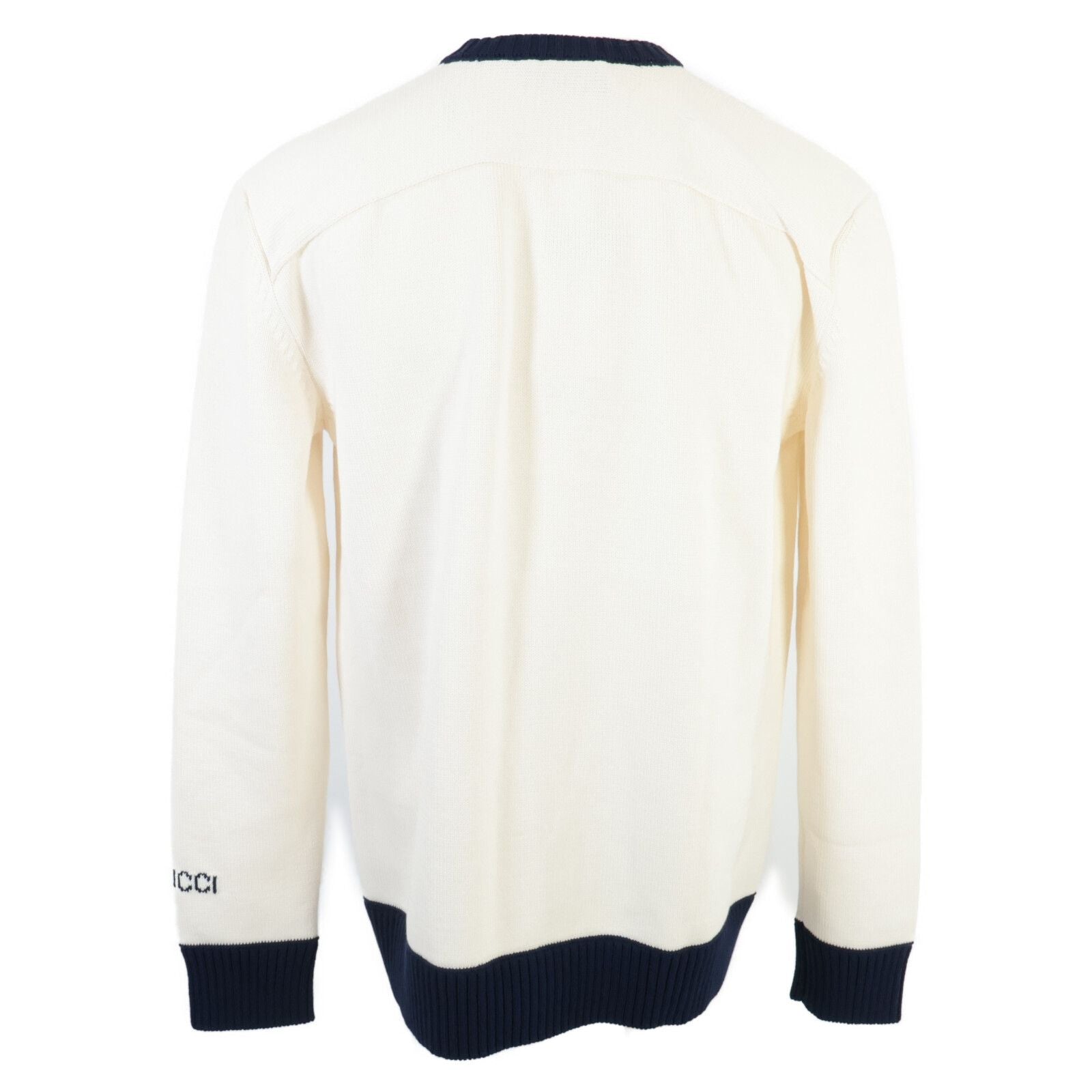 Gucci Intarsia Cotton Knit Cardigan — view 2