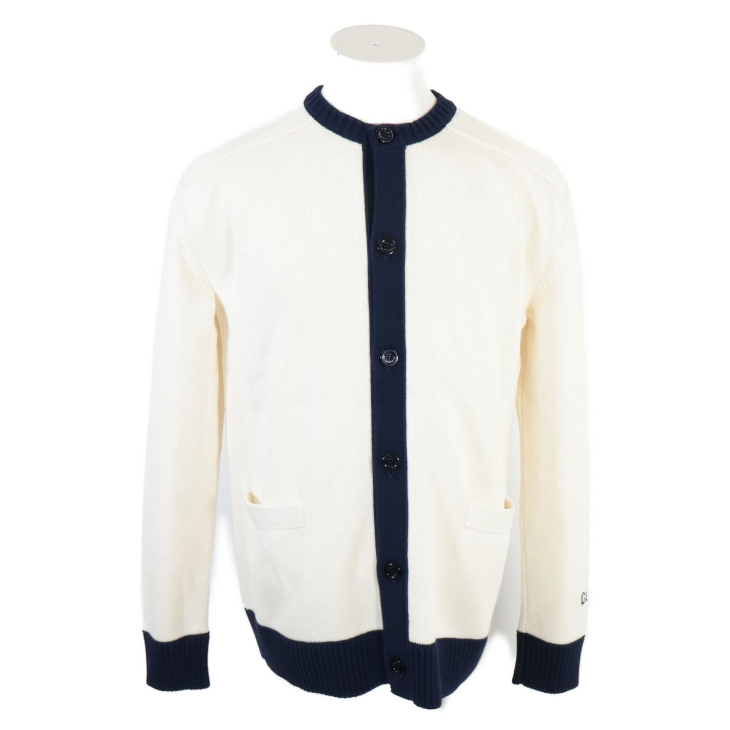 Gucci Intarsia Cotton Knit Cardigan
