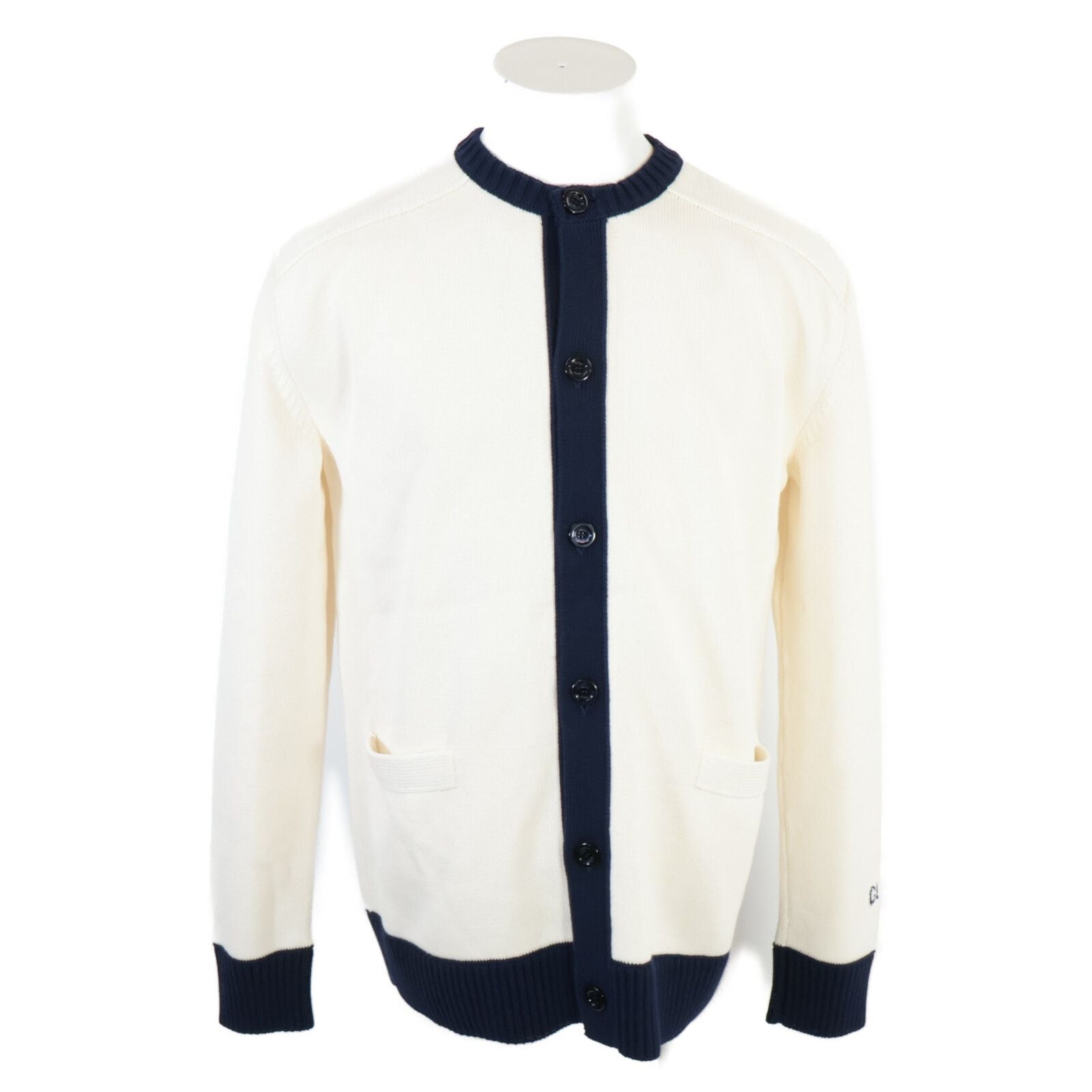 Gucci Intarsia Cotton Knit Cardigan