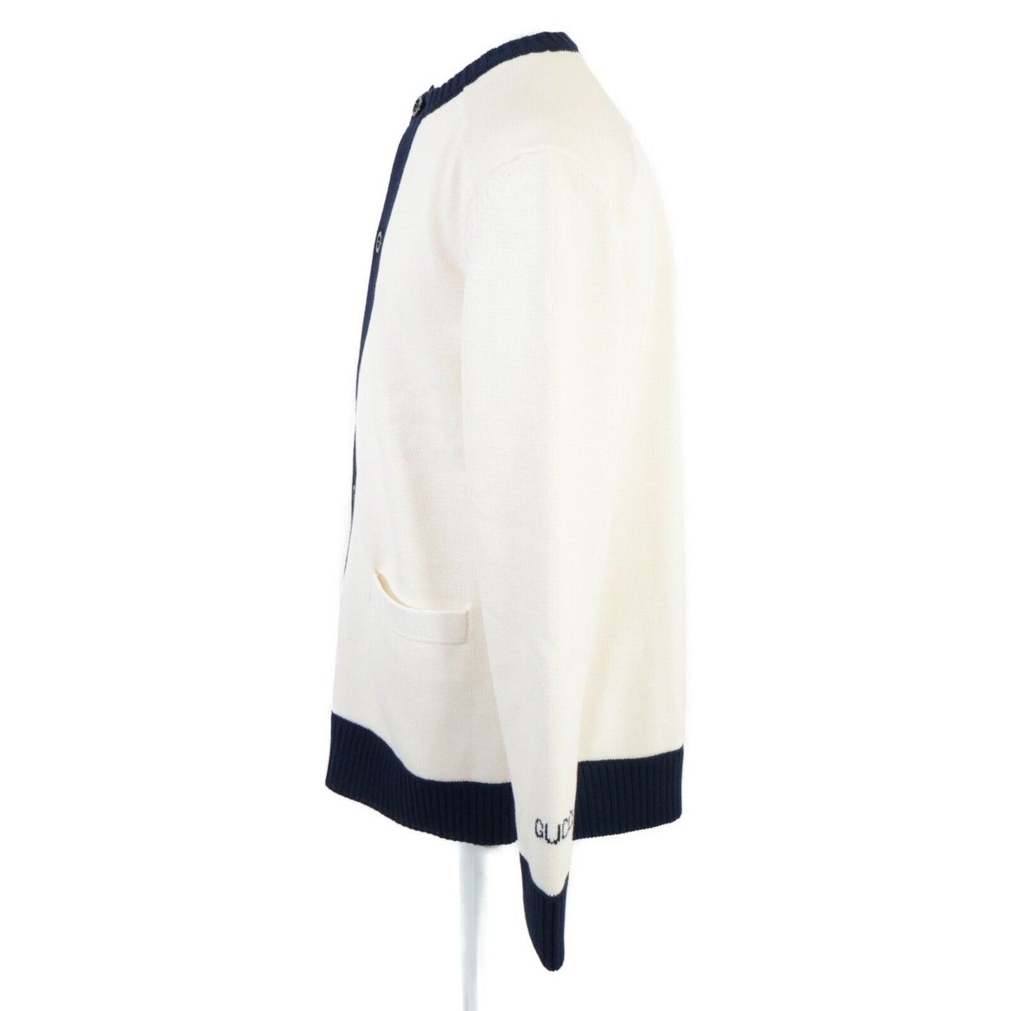 Gucci Intarsia Cotton Knit Cardigan — view 3