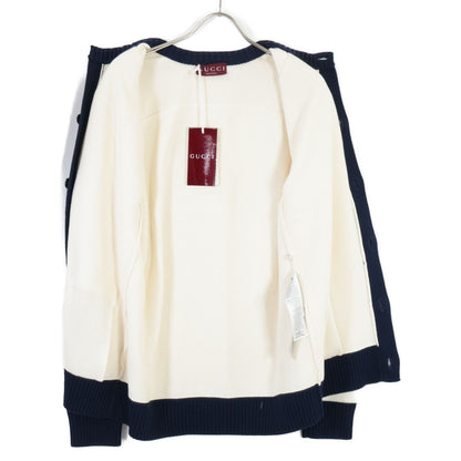 Gucci Intarsia Cotton Knit Cardigan — view 5