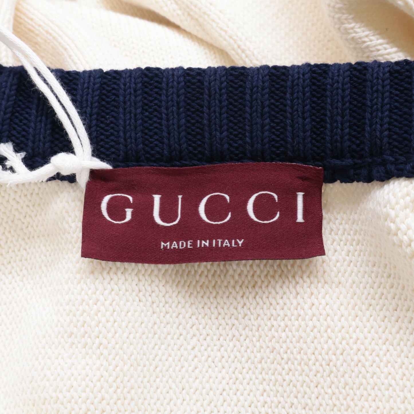 Gucci Intarsia Cotton Knit Cardigan — view 6