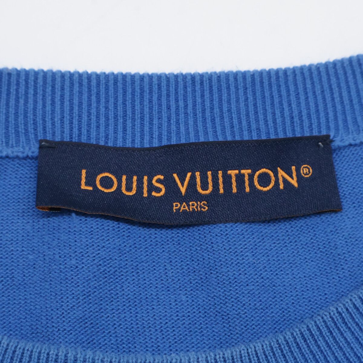 Louis Vuitton Cotton Sleeve Monogram Knit Sweater — view 4