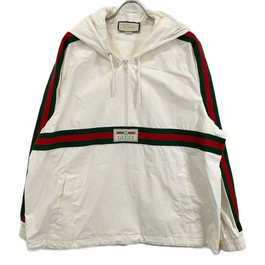 Gucci White Sherry Line Anorak Hoodie 48