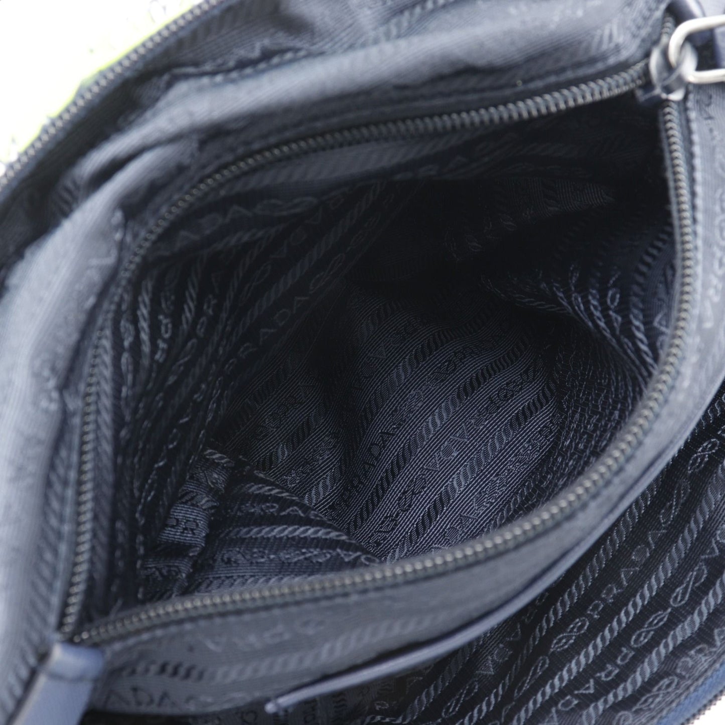 Prada 2-Way Shoulder Nylon Yellow Green LadyTote Bag — view 7