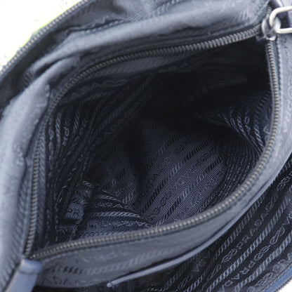 Prada 2-Way Shoulder Nylon Yellow Green LadyTote Bag — view 7
