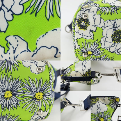 Prada 2-Way Shoulder Nylon Yellow Green LadyTote Bag — view 9