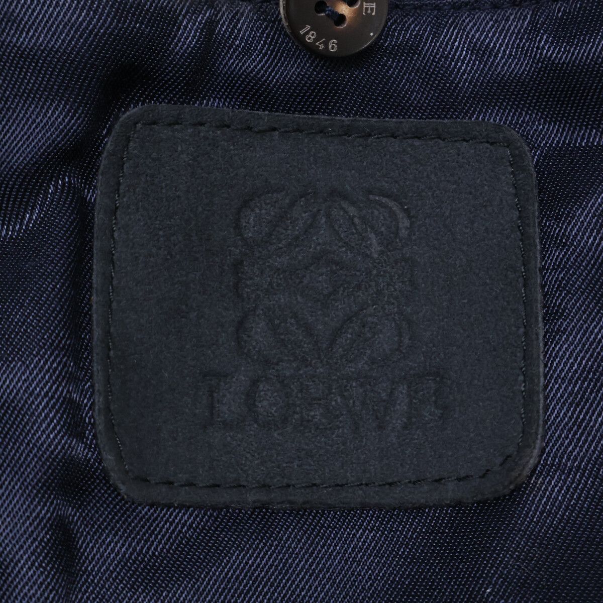 Loewe Suede Zip Up 50 Shoulder Bag — view 5