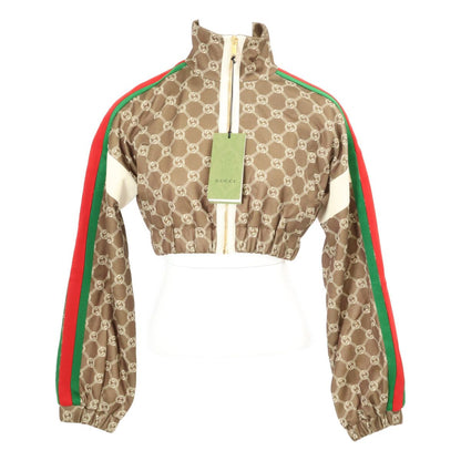 Gucci Interlocking Sherry Line Short Jacket Cropped
