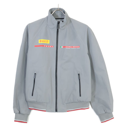 Prada Luna Rossa Gray Soft Shell Jacket 40