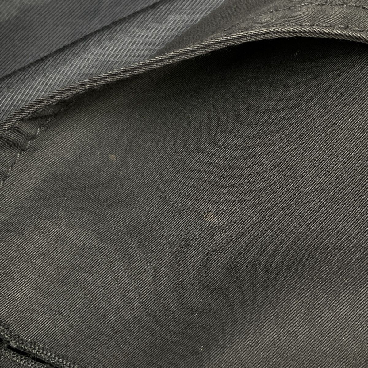 Dior Chris Van Ash Era Black Double Breasted Belted Trench Coat 44 — view 8