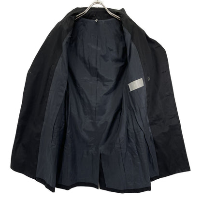 Dior Chris Van Ash Era Black Double Breasted Belted Trench Coat 44 — view 3