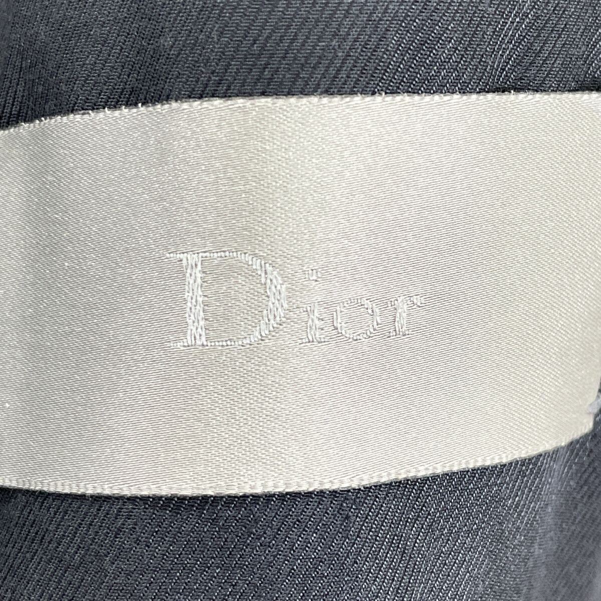 Dior Chris Van Ash Era Black Double Breasted Belted Trench Coat 44 — view 4