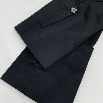 Dior Chris Van Ash Era Black Double Breasted Belted Trench Coat 44 — view 7