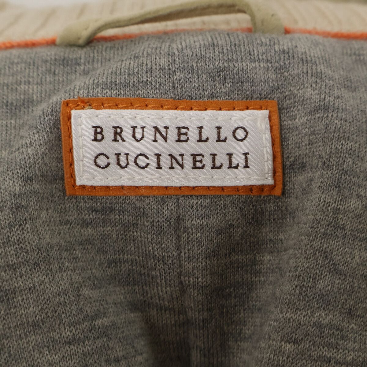 Brunello Cucinelli Suede Lined Cashmere Zip Up XS Shoulder Bag — view 6