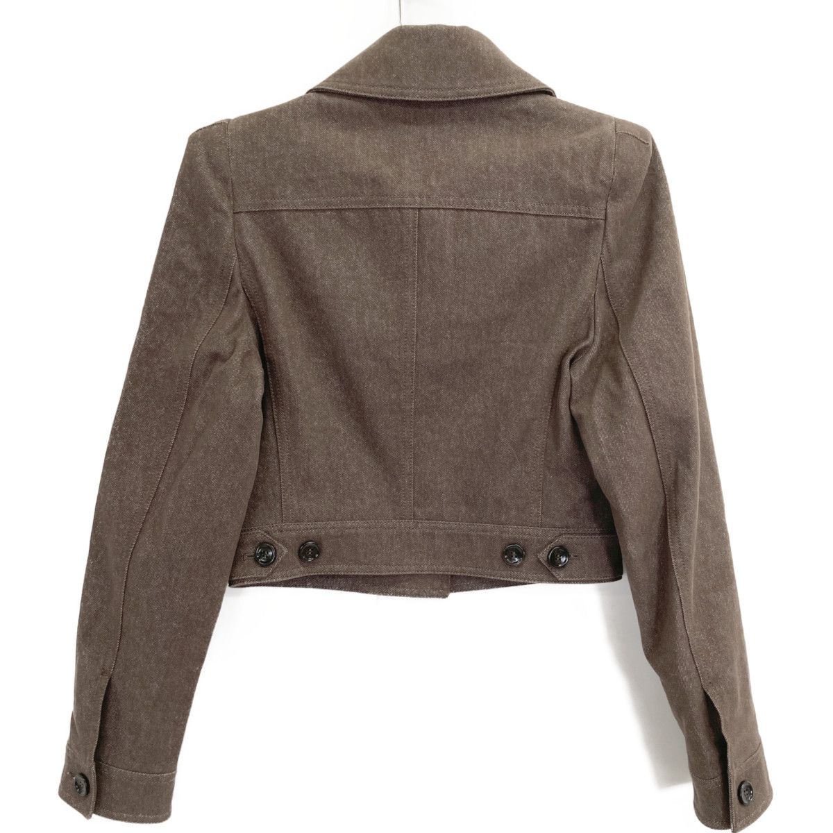 Max Mara Carpa Denim Short Jacket Pants Set — view 3