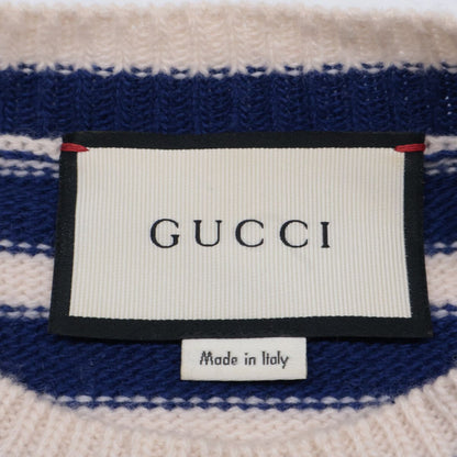 Gucci Tiger Embroidery Border Knit XS Sweater — view 3