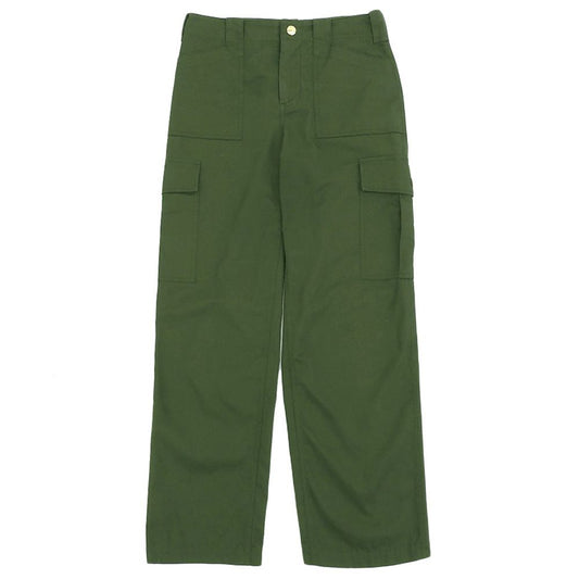 Celine Triomphe Button Cargo Pocket Baker Pants