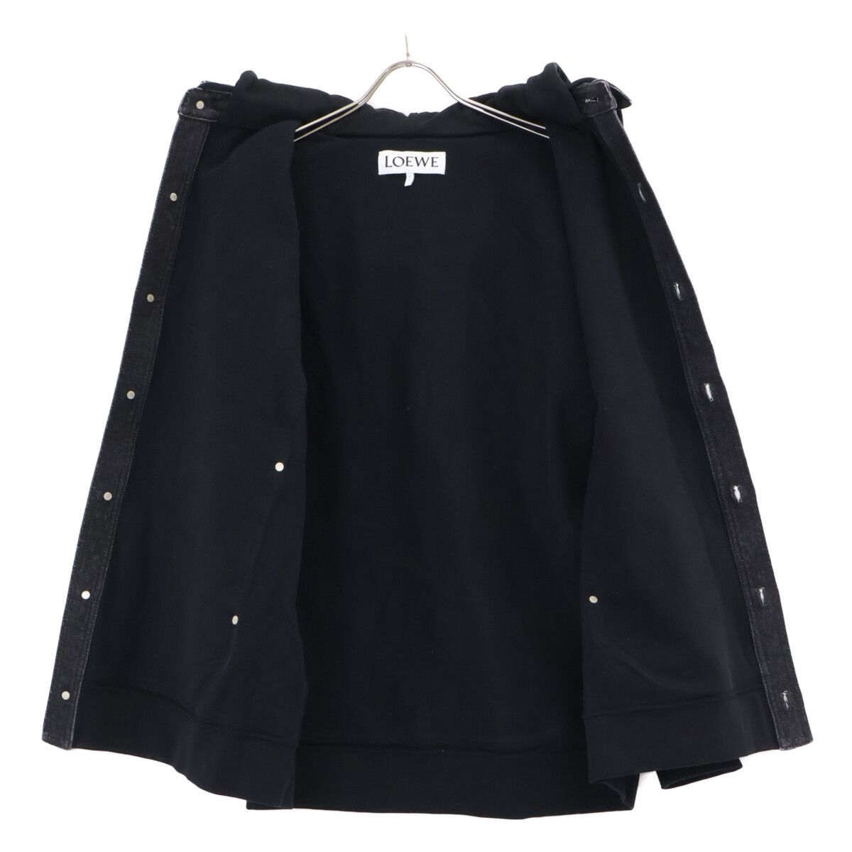 Loewe Hooded Denim Jacket 44 — view 4