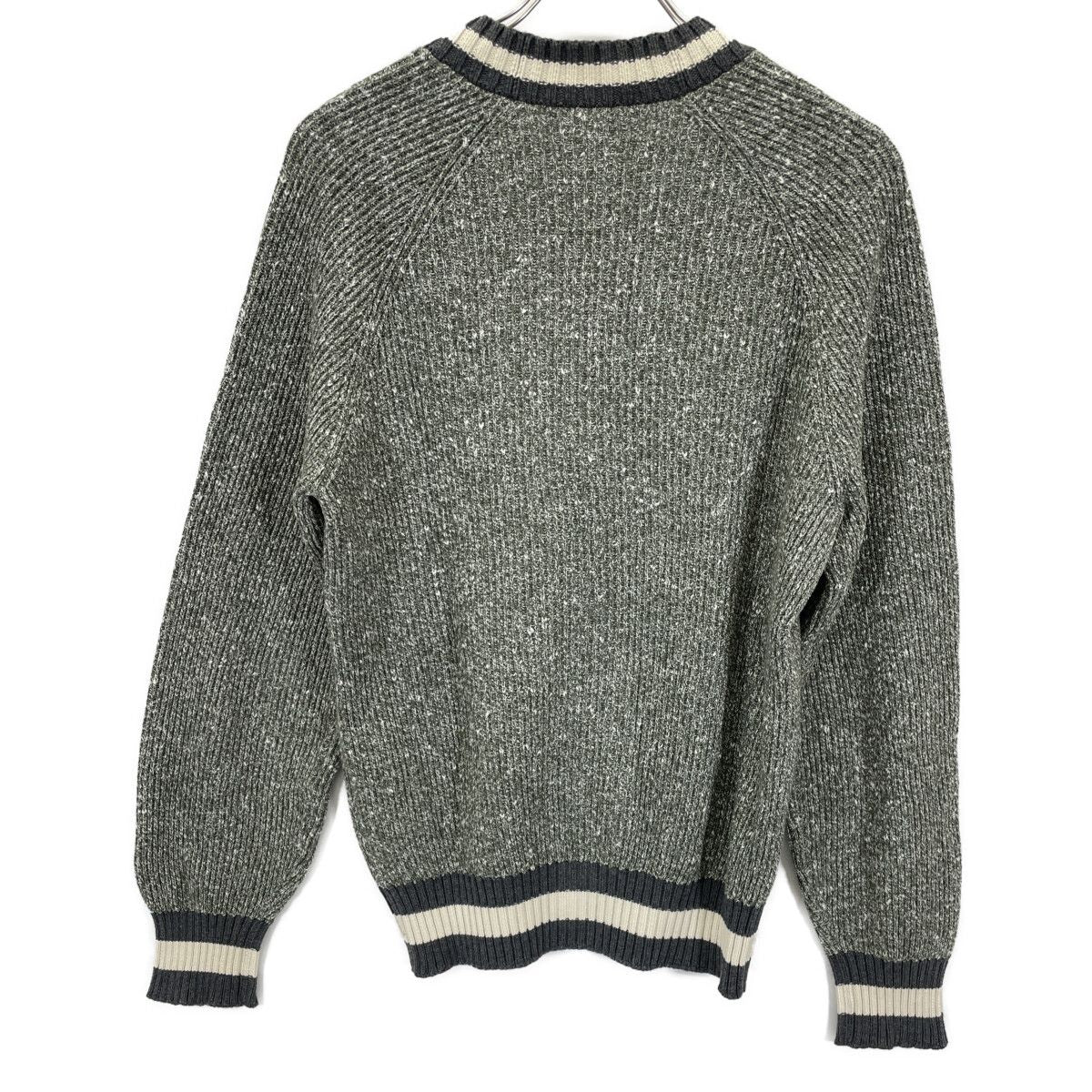 Brunello Cucinelli Green Cotton Cashmere Button Knit Cardigan 44 — view 2