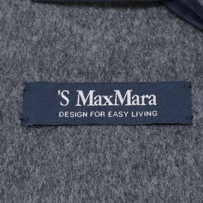 Max Mara Maxmara Gray Costanza Pure Wool Shirt Jacket 38 — view 4