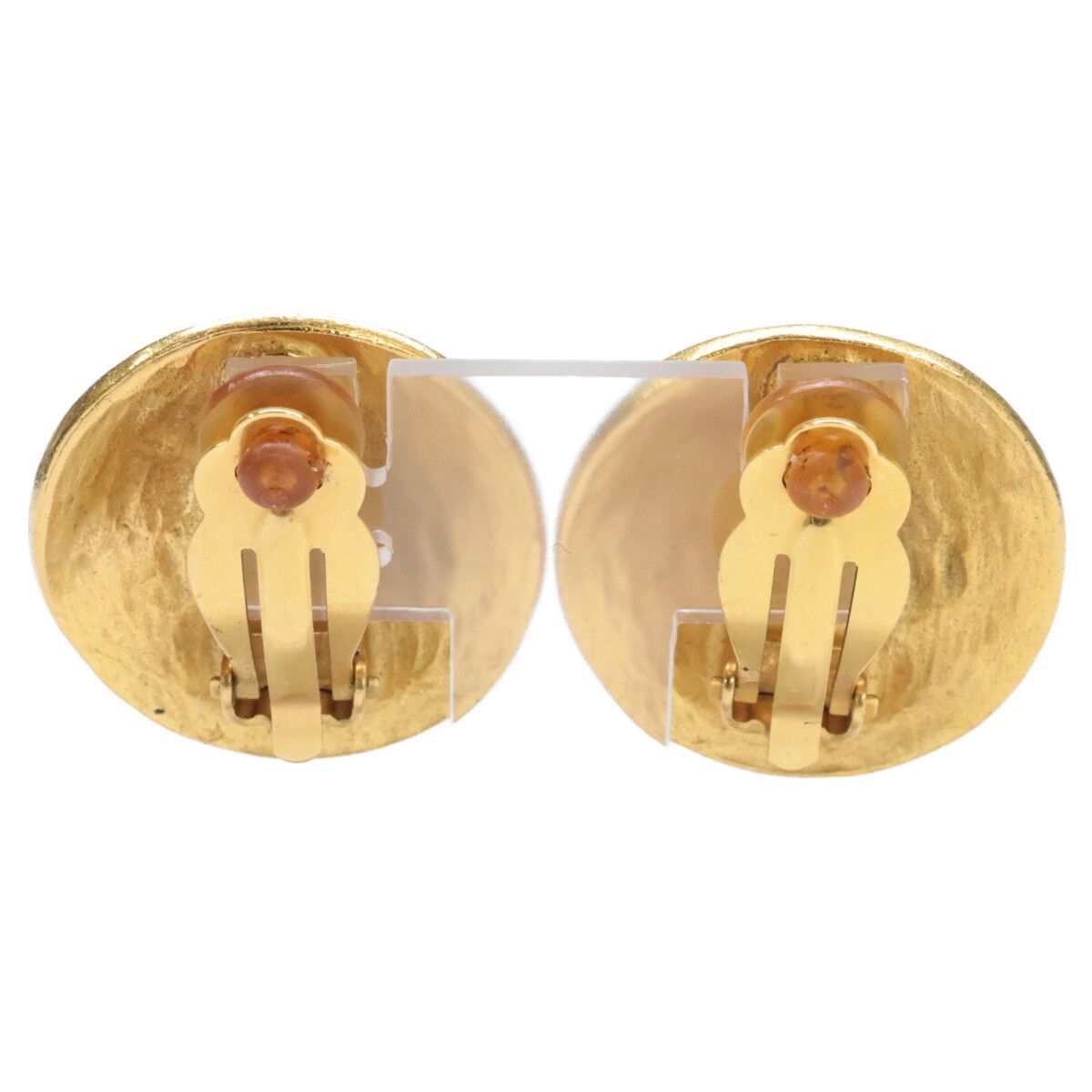Chanel CC Logo Round Earring — view 3