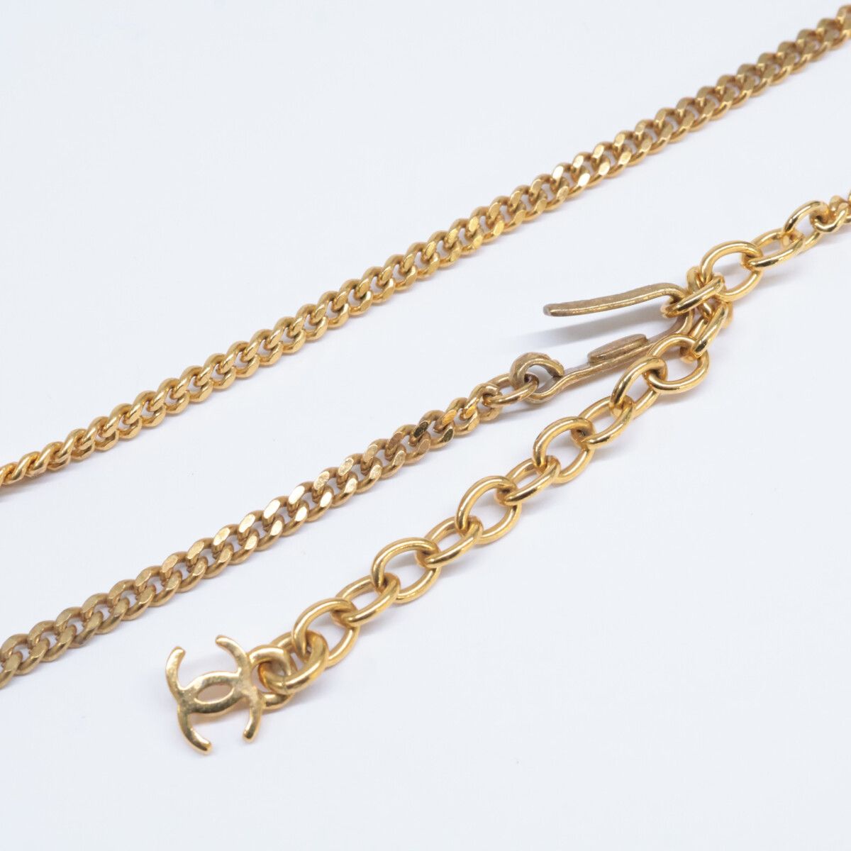 Chanel CC Logo Amber Necklace — view 4