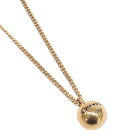 Chanel Logo Ball Necklace