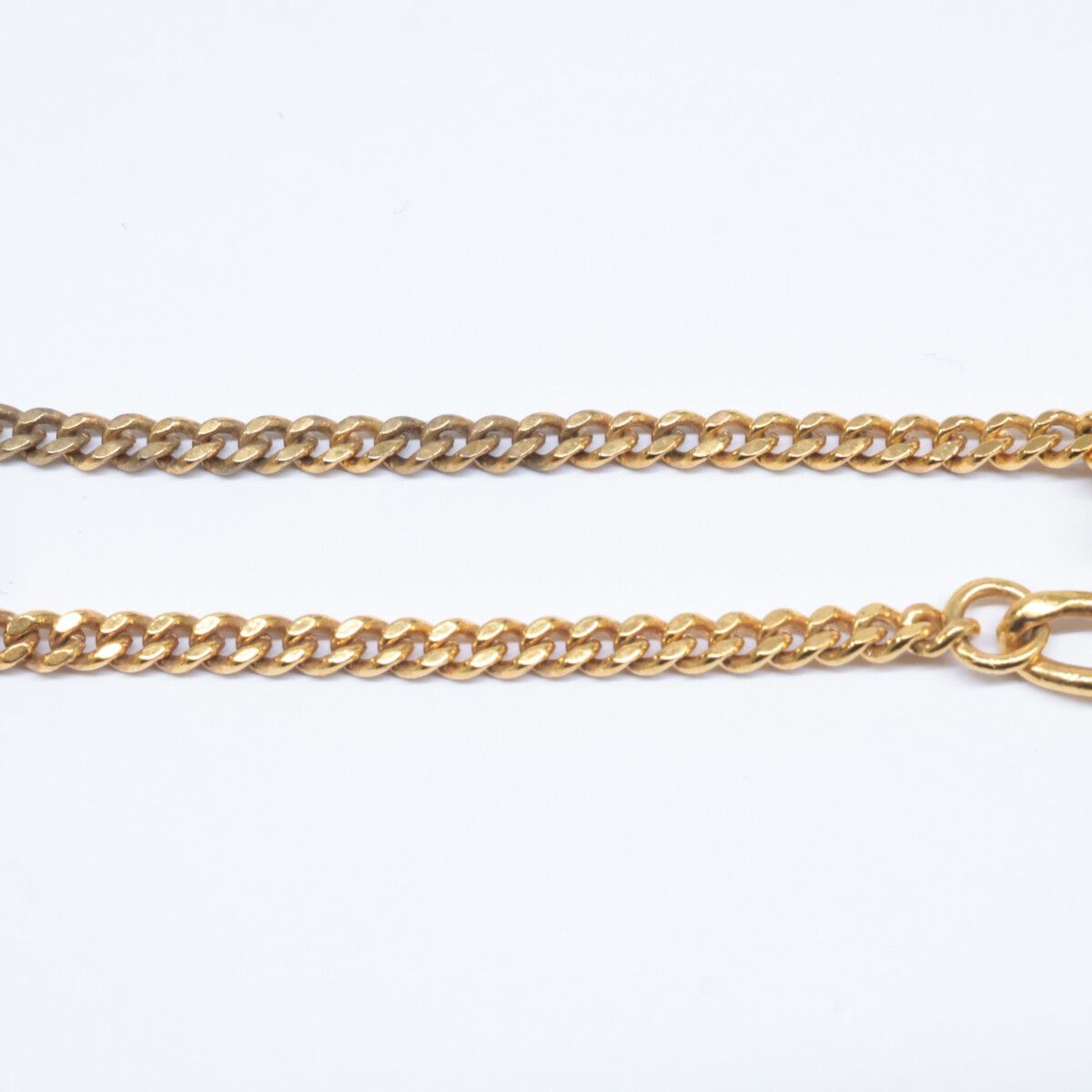 Chanel CC Logo Soccer Ball Motif Multi Stone Bracelet — view 3