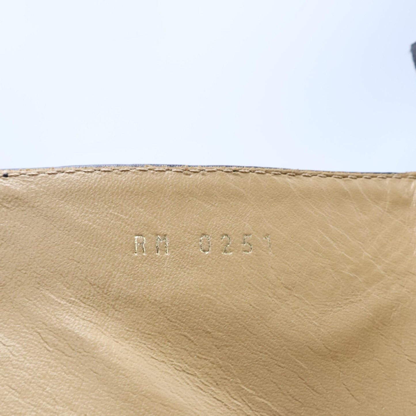Celine Triomphe Leather Side Zip Boots — view 7