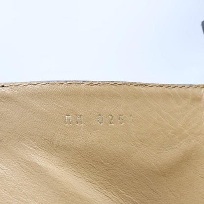 Celine Triomphe Leather Side Zip Boots — view 7