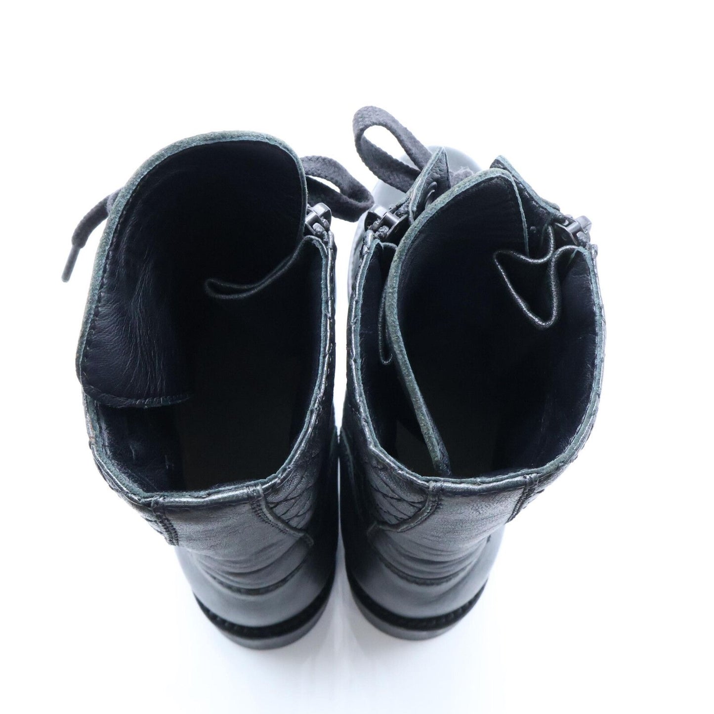 Chanel CC Logo Quilted Zip Boot — view 5