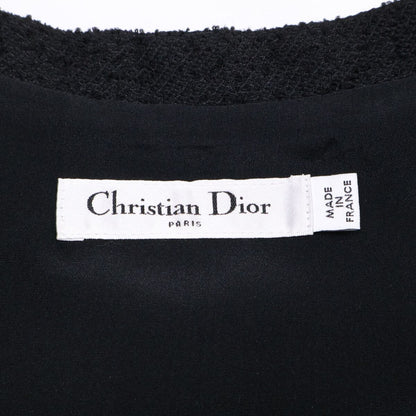 Dior Wool Cotton with Belt Bou Cles Short Dress 38 — view 4