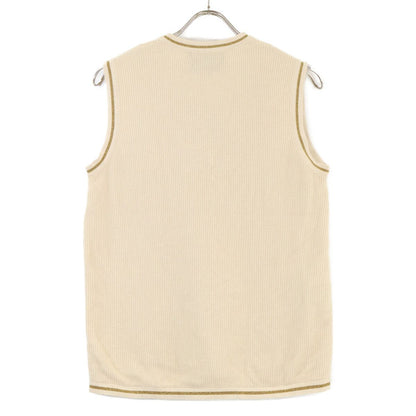 Gucci Glitter Line Cable Knit Vest