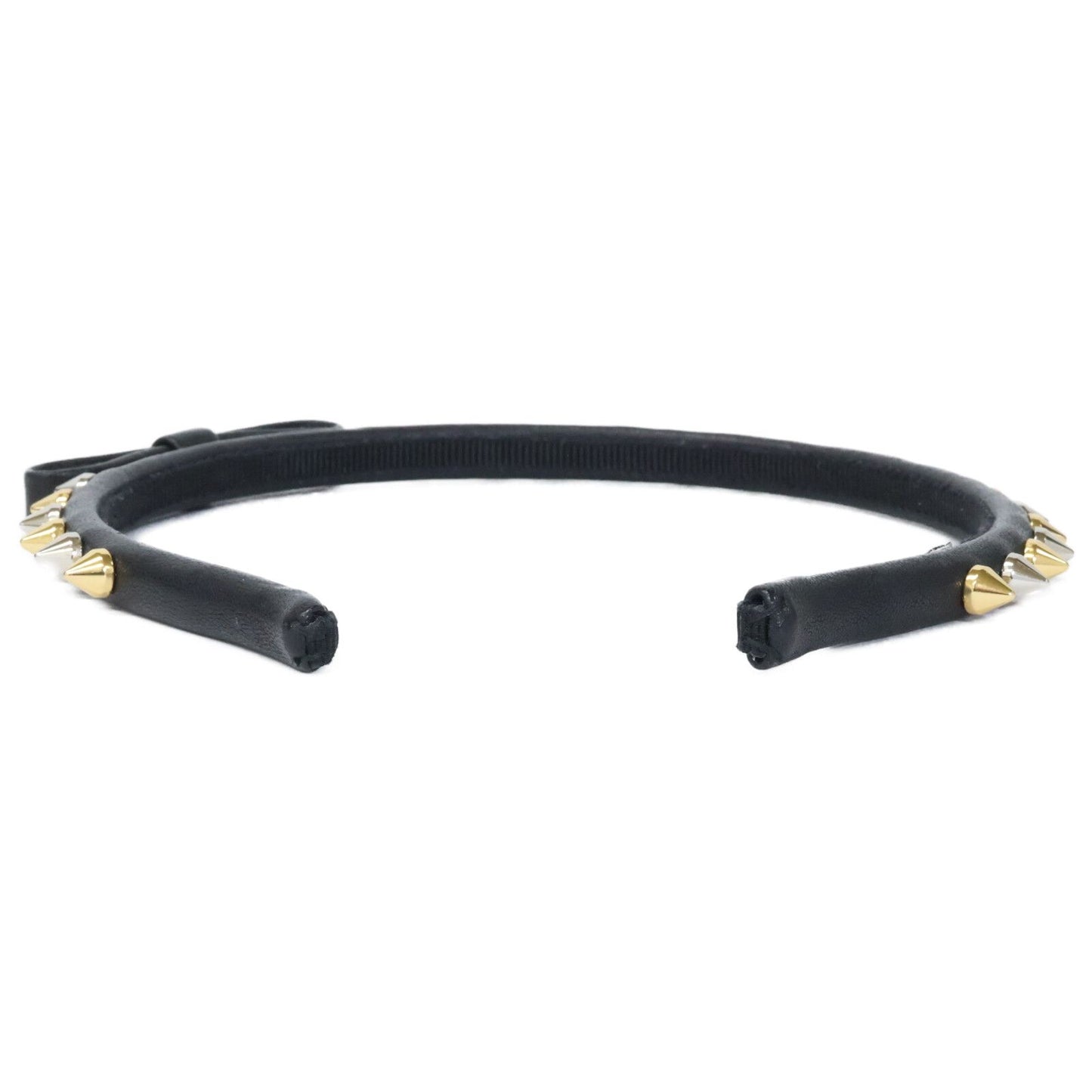 Miu Miu Studded Ribbon Headband — view 4
