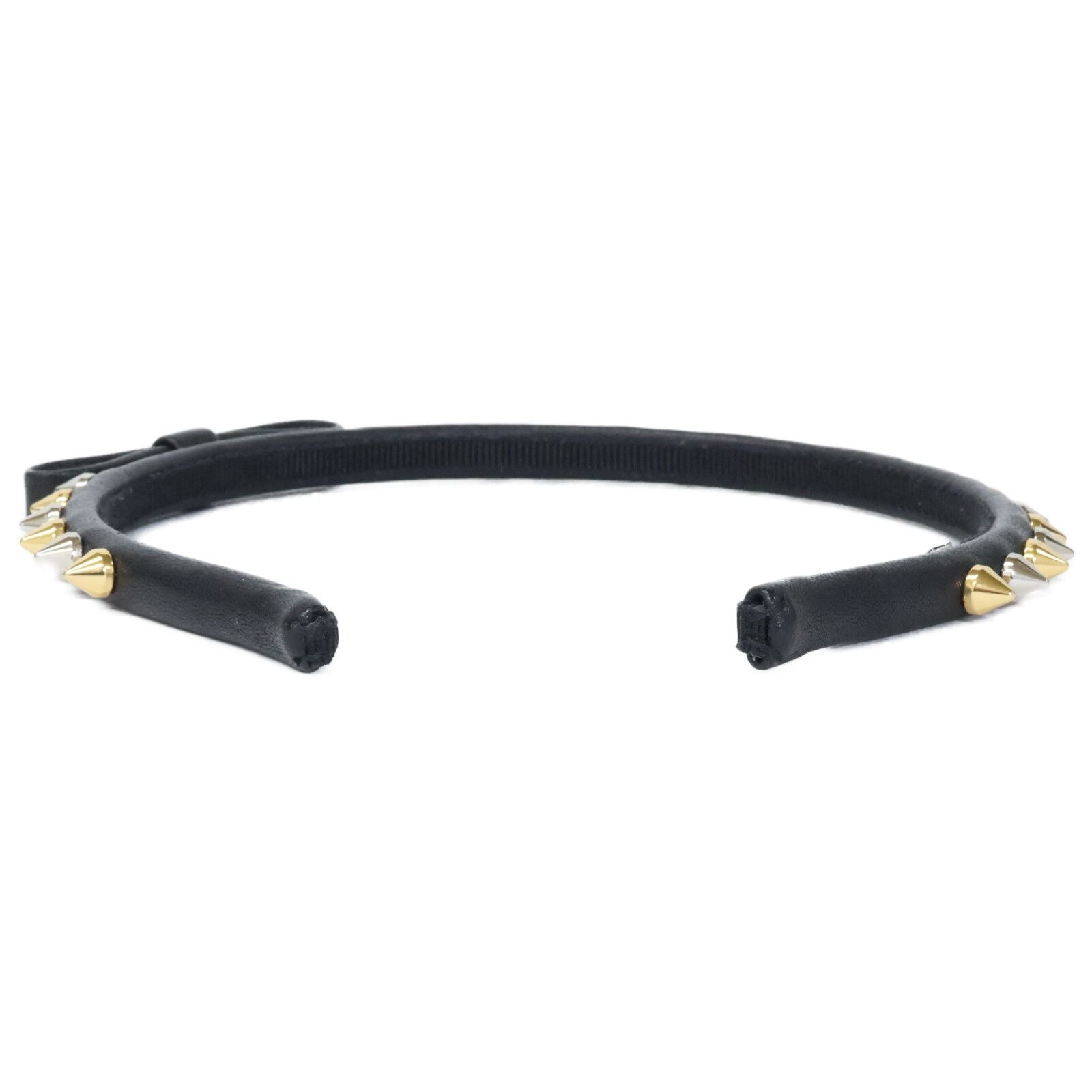 Miu Miu Studded Ribbon Headband — view 4