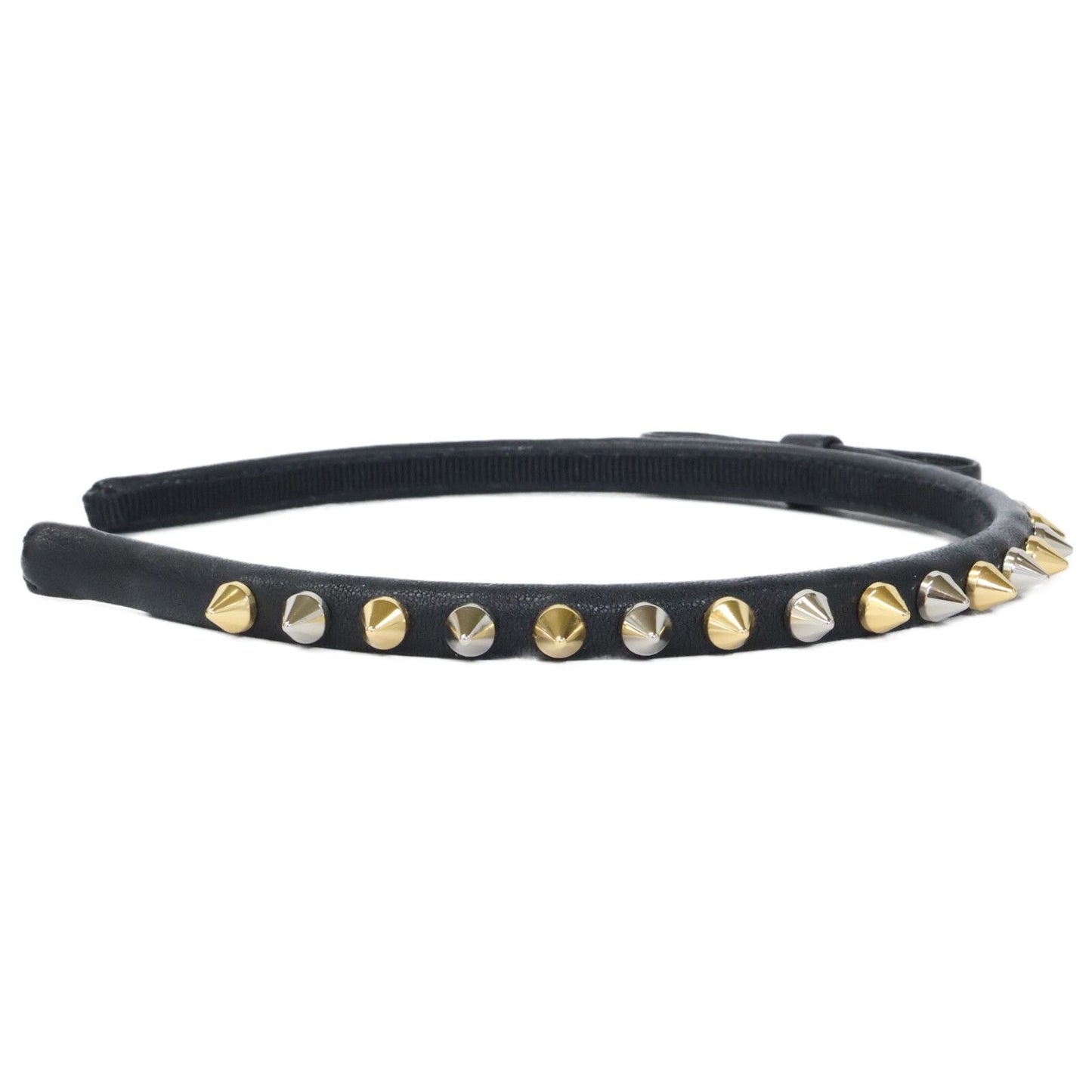 Miu Miu Studded Ribbon Headband — view 5