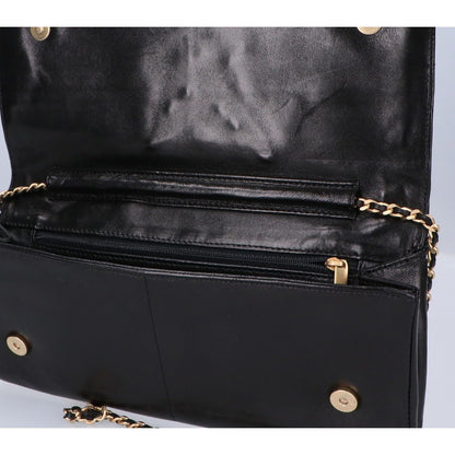 Chanel Collection Lambskin Eagle Chain Clutch — view 9