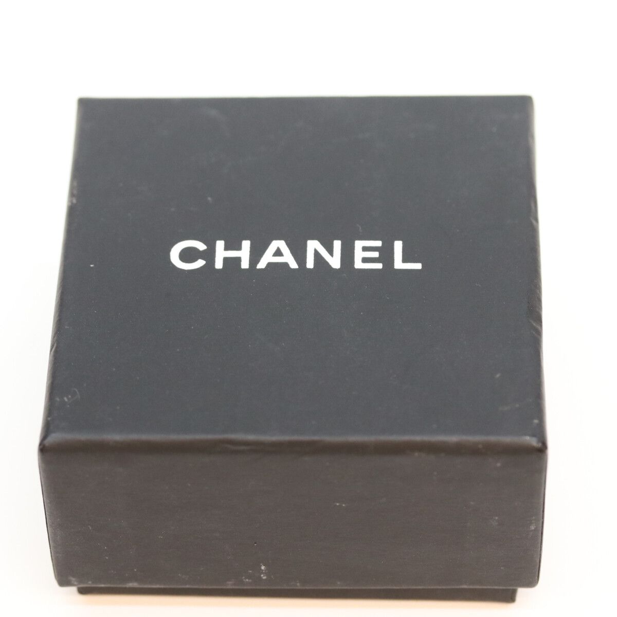 Chanel Pink Pearl Gold CC Logo Rhinestone Earrings — view 7