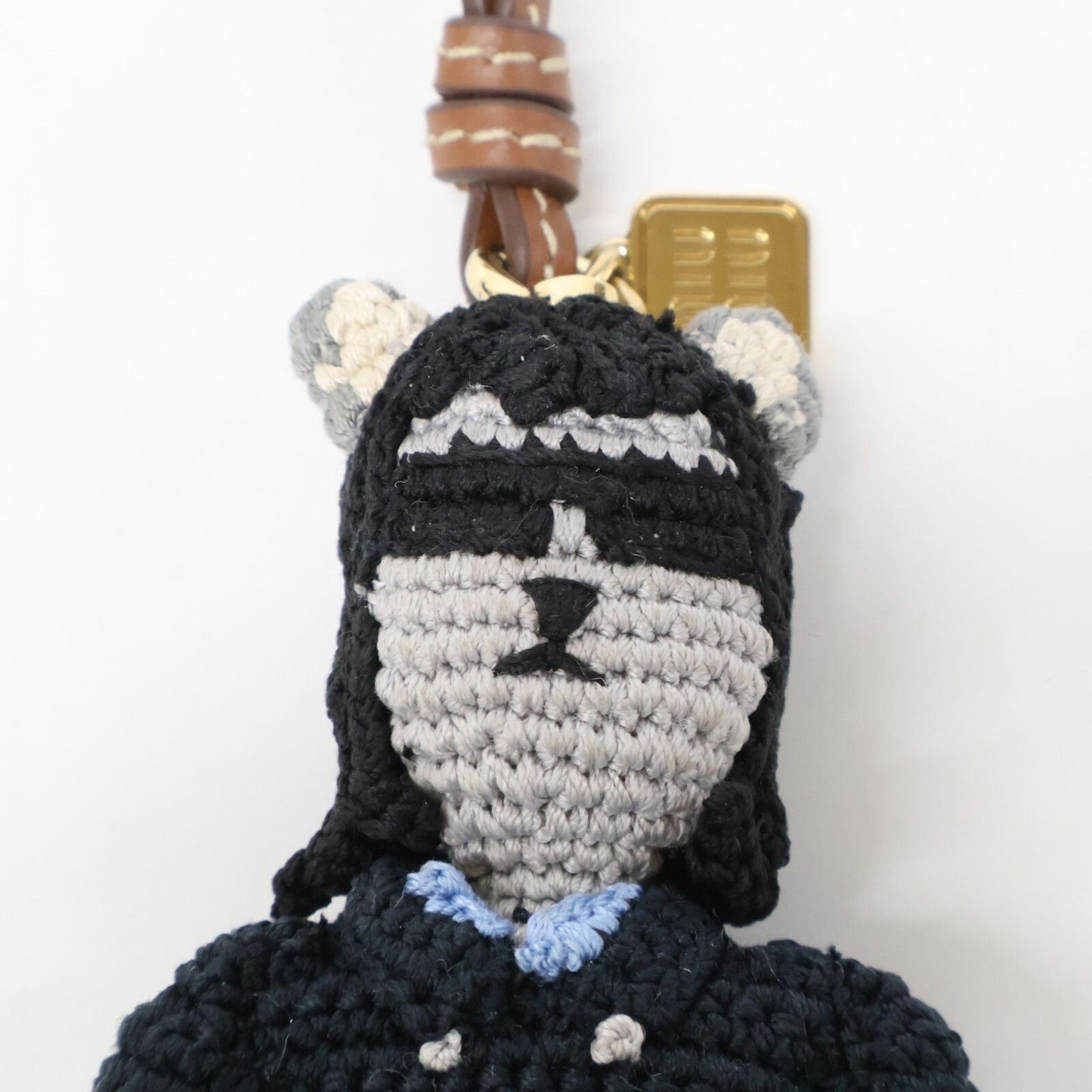 Miu Miu Technical Yarn Trick Bag Charm — view 9