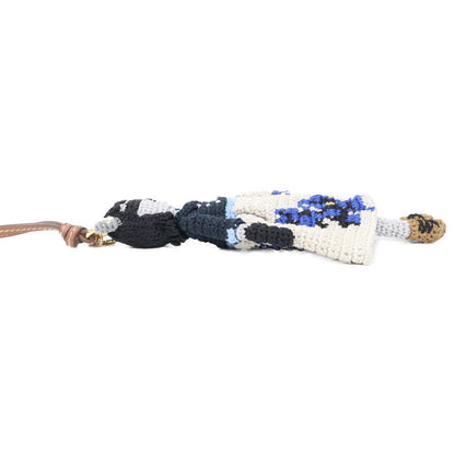 Miu Miu Technical Yarn Trick Bag Charm — view 4