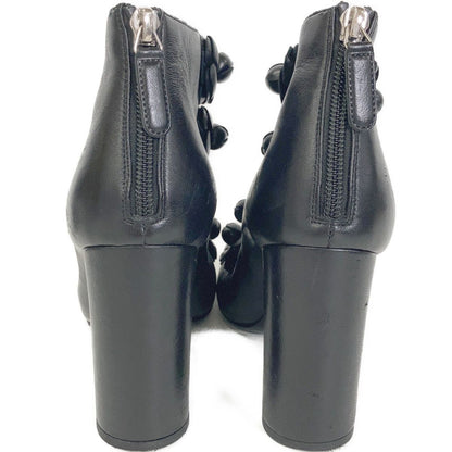 Chanel Leather Camellia Boot — view 3