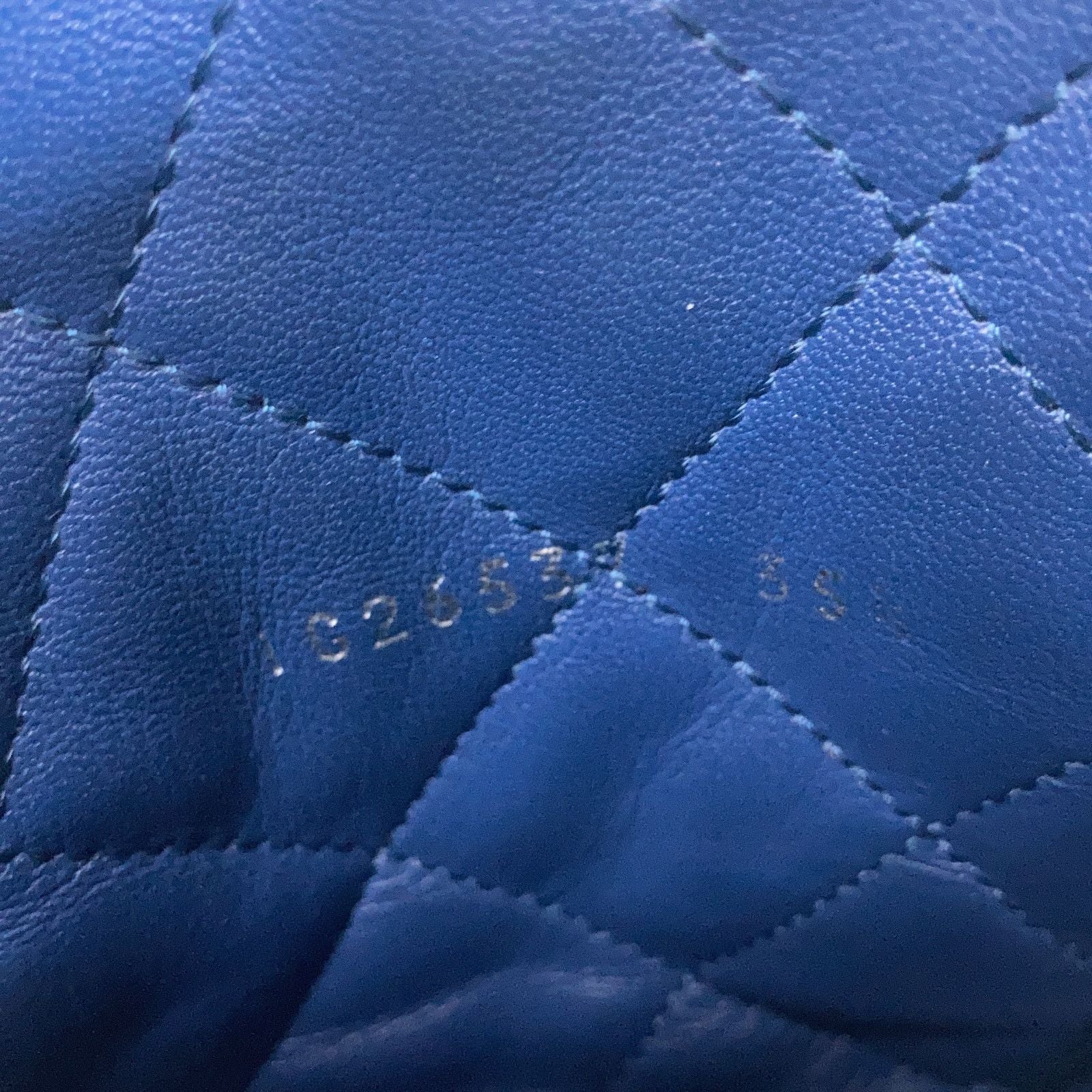 Chanel CC Logo Quilted Nylon Leather Boots — view 9