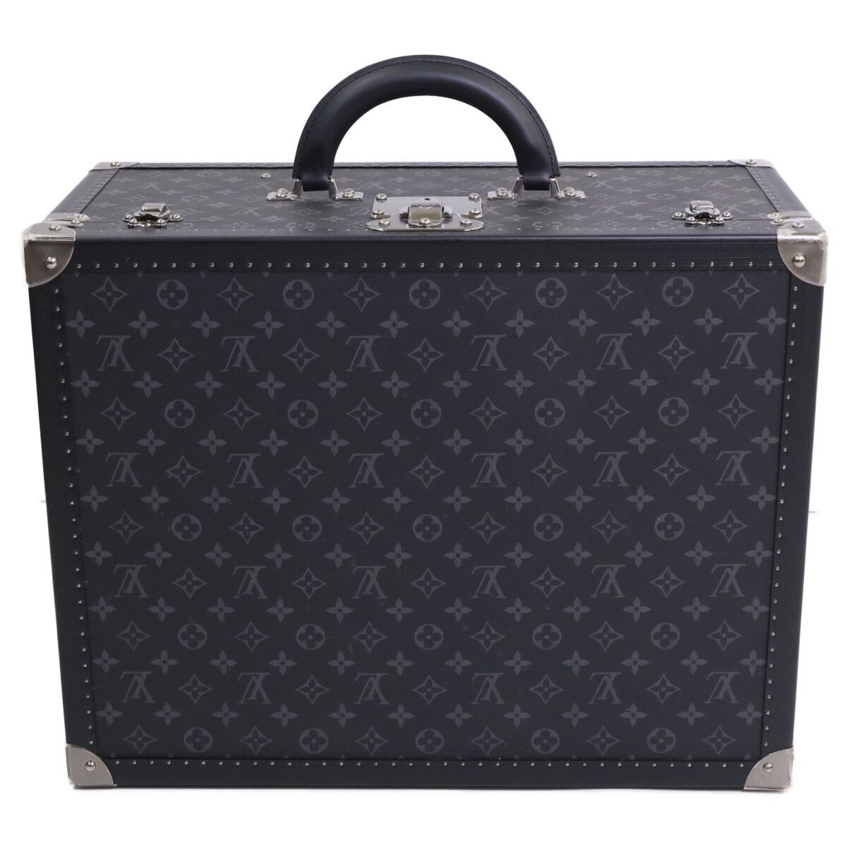 Louis Vuitton Special Order Monogram Eclipse Coteville 50 Trunk Case — view 2