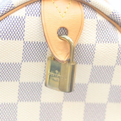 Louis Vuitton Damier Azur Speedy 30 Handbag — view 7