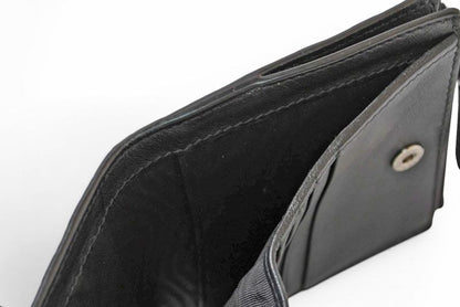 Gucci Mini Wallet Folded Micro Guccissima Black — view 7
