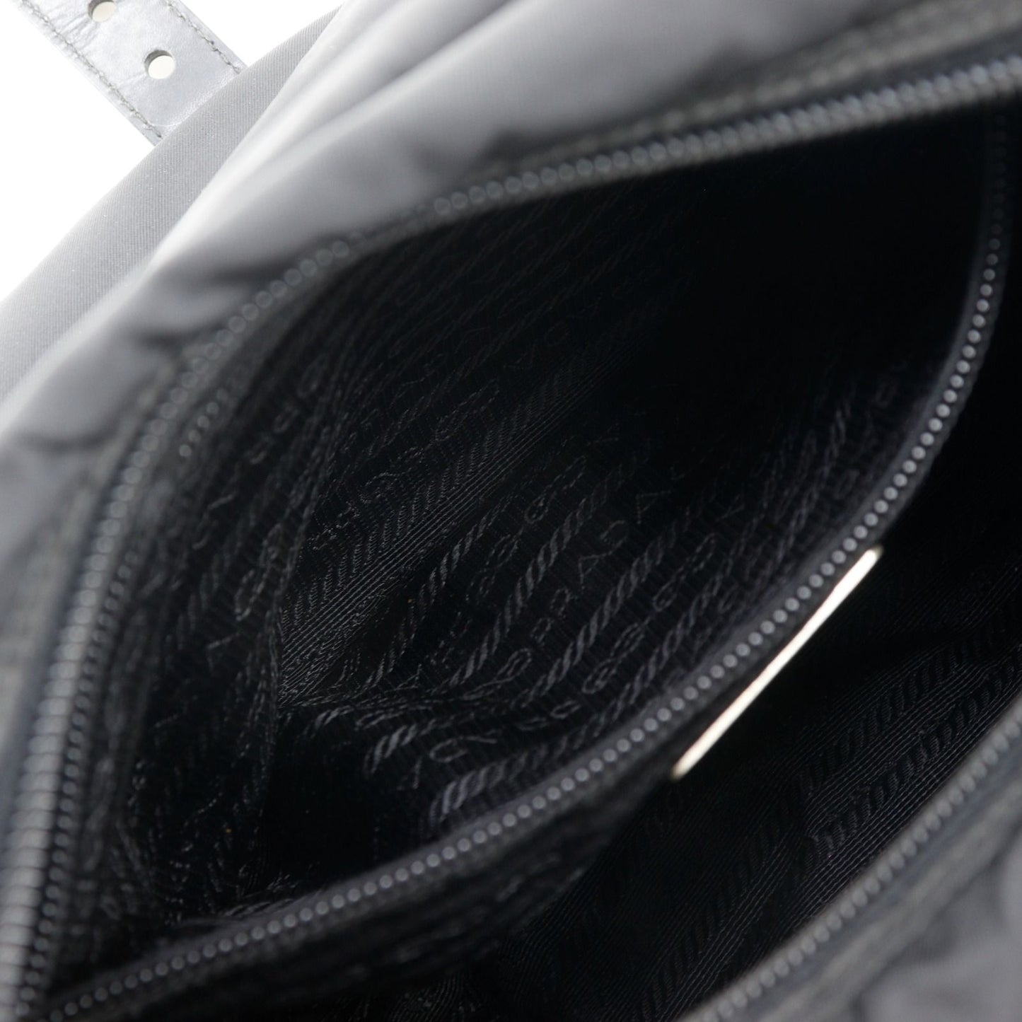 Prada Nylon Black LadyShoulder Shoulder Bag — view 7