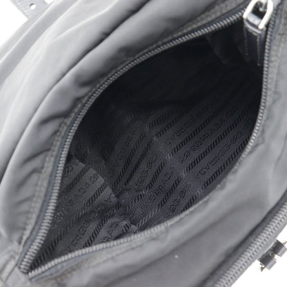 Prada Nylon Black LadyShoulder Shoulder Bag — view 6