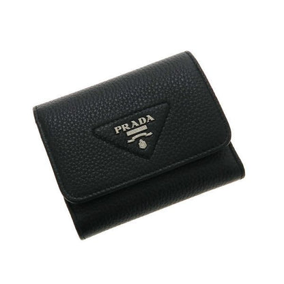 Prada Vitello Daino Leather Mini Wallet