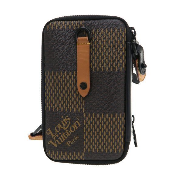 Louis Vuitton Damier Double Phone Pouch — view 2